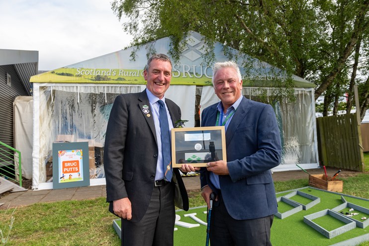 Image of RHASS Chairman James Logan (left) and Professor Mike Coffey (right).